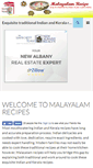 Mobile Screenshot of malayalamrecipe.com